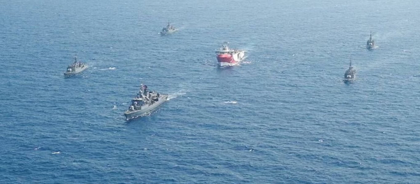 Οι Τούρκοι έσπασαν την «σιγή ασυρμάτου» και προκαλούν τον ελληνικό στόλο: «Να αποχωρήσετε από τη τουρκική ΑΟΖ»